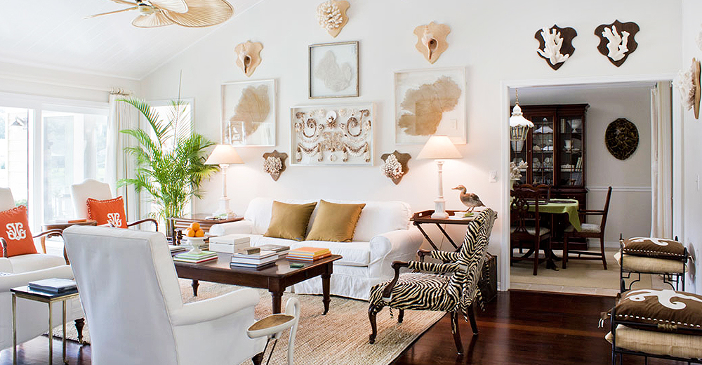 Coastal Beach Living Room Furniture