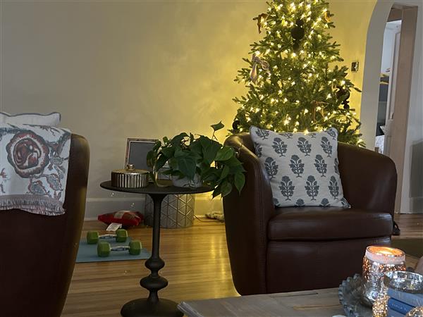 Lupe Industrial Loft Brass Aluminum Matchstick Pedestal Round Side End Table Image 1