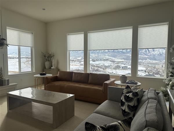 Celeste Rustic Lodge Palermo Cognac Leather Wood Base Tufted Seat Sofa - 90"W Image 1