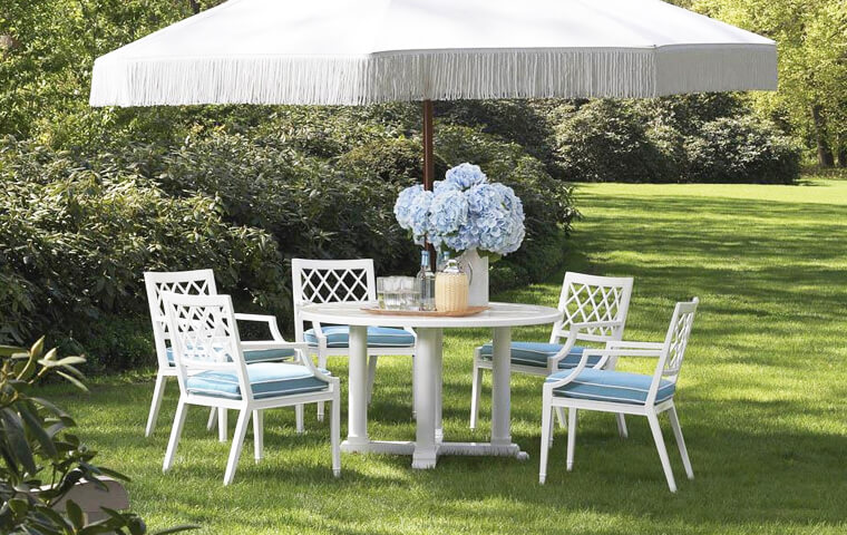 Luxury Lawn Party | Kathy Kuo Home