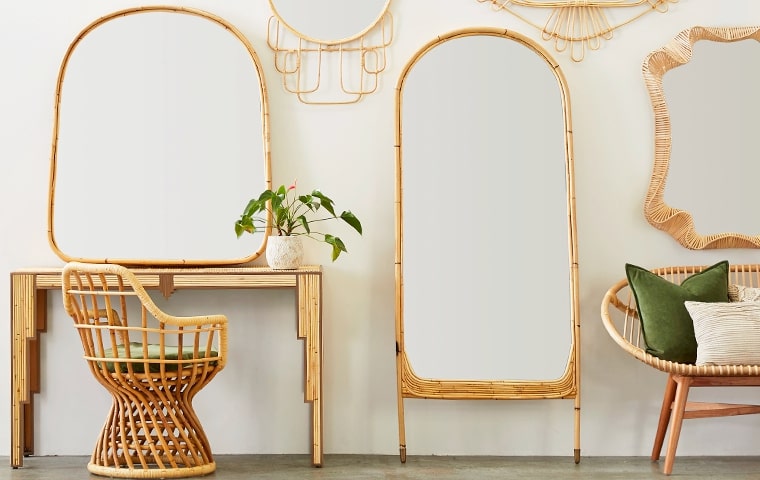 Natural Material Mirrors