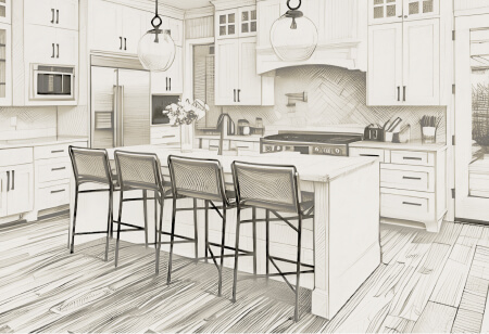 Interior design figure